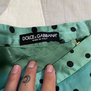 Dolce and Gabbana silk skirt